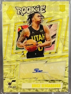 2023-24 Panini Phoenix Rookie Signs Brice SENSABAUGH 1/1 - Picture 1 of 2