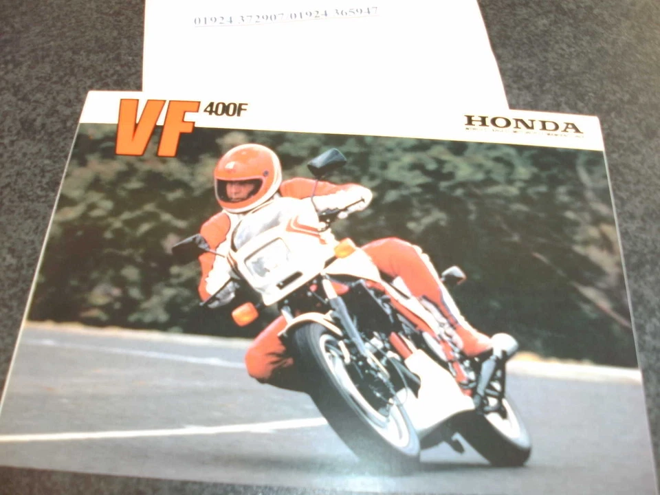  HONDA VF400F SALES BROCHURE - Image 1 of 1