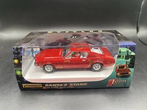 Pioneer "Santa's Stang" Red 1968 Ford Mustang 390 GT 1/32 Scale Slot Car P037 - Picture 1 of 2