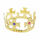 Nativity Plastic King Jeweled Crown Kids Fancy Dress Hat Cosplay Party Prop