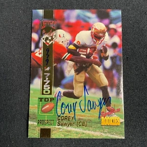 1994 Signature Rookies #51 Corey Sawyer Autographs Prospect #/7750 - Picture 1 of 3