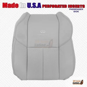 2003 2004 2005 2006 2007 FOR Infiniti G35 Coupe Passenger Top Leather Cover Gray - Bild 1 von 8
