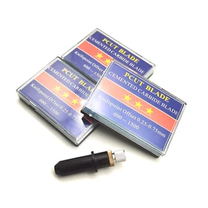 Soporte de cuchilla HQ + 5 cuchillas Pcut Kingcut cortador plotter de corte 30°45°60° puede mezclar - Imagen 1 de 10