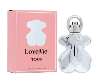 PERFUME PLATEADO LOVE ME TOUS-MUJER-SPRAY-1,7 OZ-50 ML-AUTÉNTICO-HECHO EN ESPAÑA Foto 1 de 2
