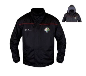 New Alfa Romeo Mans Windbreaker Jacket for auto fans , embroidered logo - Picture 1 of 3