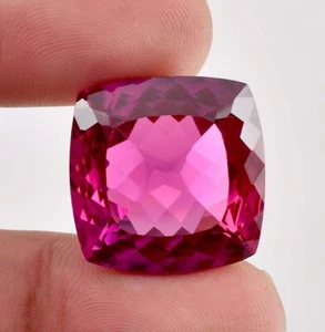 Flawless 8 x 8 mm Flawless Natural Purple Sapphire GIT Certified Loose Gemstone - Picture 1 of 5