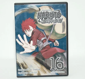 NARUTO SHIPPUDEN DVD Set 15 Uncut Episodes 193-199 VIZ  INCOMPLETE Disc Missing - Picture 1 of 6