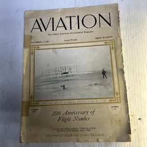 Aviation Magazine. Dec 1 1928. 25th anniversary of flight edition. Huge issue. - Picture 1 of 23