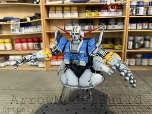 AeroModelBuild Zeon Built & Painted RG 1/144 Model Kit - Picture 1 of 10