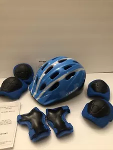 KID’s Adjustable Helmet Knee Elbow Pads Wrist Guards Cycling Scooter Age 4/5 NEW - Picture 1 of 17