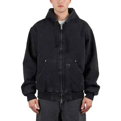 CARHARTT WIP OG ACTIVE RIVET JACKET I034316 Black Stone Washed M - Image 1 of 4