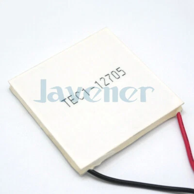 TEC1-12705 50x50mm Heatsink Thermoelectric Cooler Peltier Cooling Plate - Image 1 of 4
