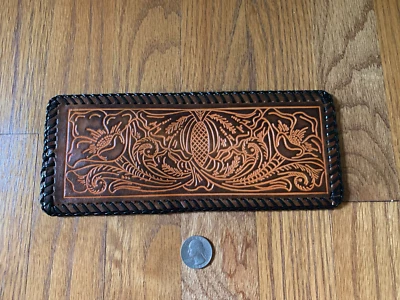 Cartera de cuero plegable hecha en prisión Foto 1 de 2