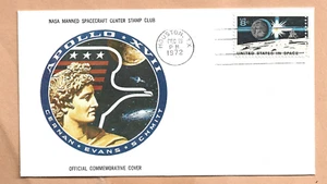 CUBIERTA ESPACIAL APOLLO 17 SPLASHDOWN DICIEMBRE 19,1972 HOUSTON NAVE ESPACIAL TRIPULADA NASA - Imagen 1 de 1