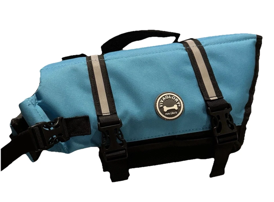 Chaleco salvavidas Vivaglory para perro, talla M  Foto 1 de 4