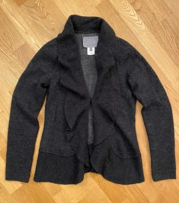 Cárdigan Classiques Entier XS 100 % Lana Merino Gris Nordstrom ¡Suave! Foto 1 de 4