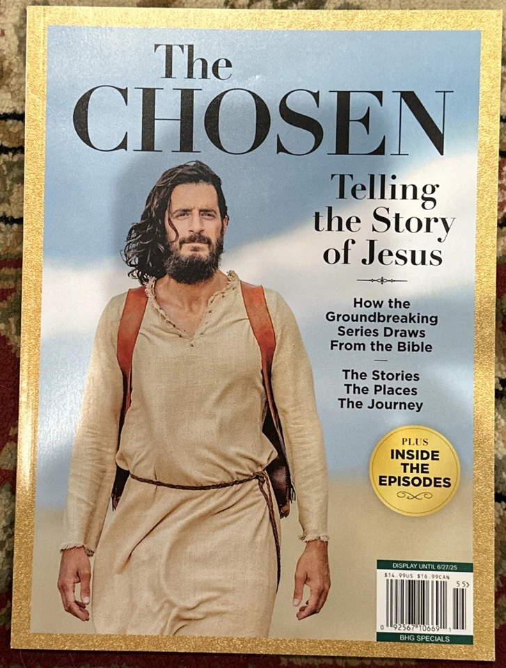 THE CHOSEN MAGAZINE 2025 TELLING THE STORY OF JESUS PLUS INSIDE THE EPISODES Foto 1 de 1