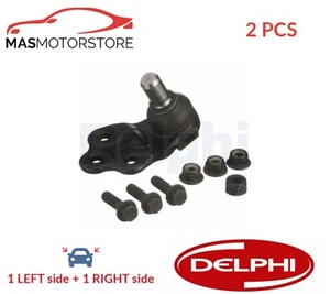 SUSPENSION BALL JOINT PAIR FRONT OUTER LOWER DELPHI TC6864 2PCS I NEW - Picture 1 of 5