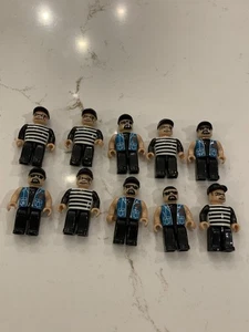 Räuber Minifiguren Lot Baustein Lego kompatibel Set (10) - Bild 1 von 6