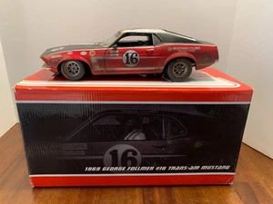 1969 George Follmer Signed #16 MUSTANG Welly BOSS 302 1:18 Weathered by Koleber - Picture 1 of 10