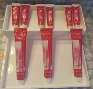 NEW L'Oreal Excellence Creme Deep Caring Conditioner + Shampoo Mixed LOT of 9 - Picture 1 of 2