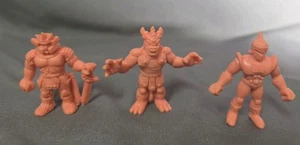 Lot Of 3 80's M.U.S.C.L.E. Man Flesh Color 2" Figures #046 #157 #046 Mattel - Bild 1 von 12