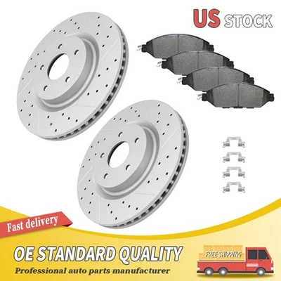 Pastilla de rotor de freno delantero para Nissan Pathfinder Murano Infiniti QX60 JX35 2013-2024 Foto 1 de 4