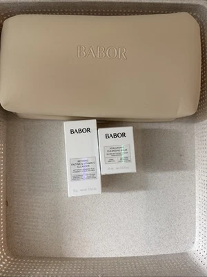 Babor Hyaluronic Cleansing Balm & Refining Enzyme Cleanser Travel Size - Image 1 of 2