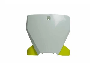 Placa de número de arranque Rtech se adapta a Husqvarna FC FS TC ab23 blanco/amarillo - Imagen 1 de 1
