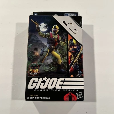 Figura Hasbro GI Joe Classified 96 Python Patrol Cobra Copperhead 6" Nueva. LEER Foto 1 de 4