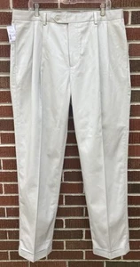 NWT JOS. A. BANK MEN'S PLEATED KHAKI PANTS 38 x 32 - Picture 1 of 3