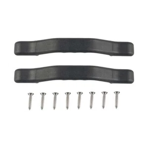 For RV Camper Motor Home   Grab Handle Entry Door Assist Bar Black 2 Pcs #WD9 - Bild 1 von 4