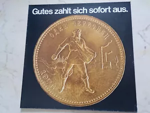 GUTES ZAHLT SICH SOFORT AUS Swinging Marches HENKEL PRIVAT PRESSUNG - Foto 1 di 3