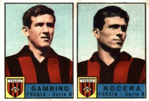 FIGURINA CALCIATORI PANINI 1963/64 - FOGGIA - GAMBINO / NOCERA - Picture 1 of 2