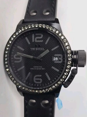 TW Steel Canteen Quartz Men's Watch 45mm Black - Image 1 of 4
