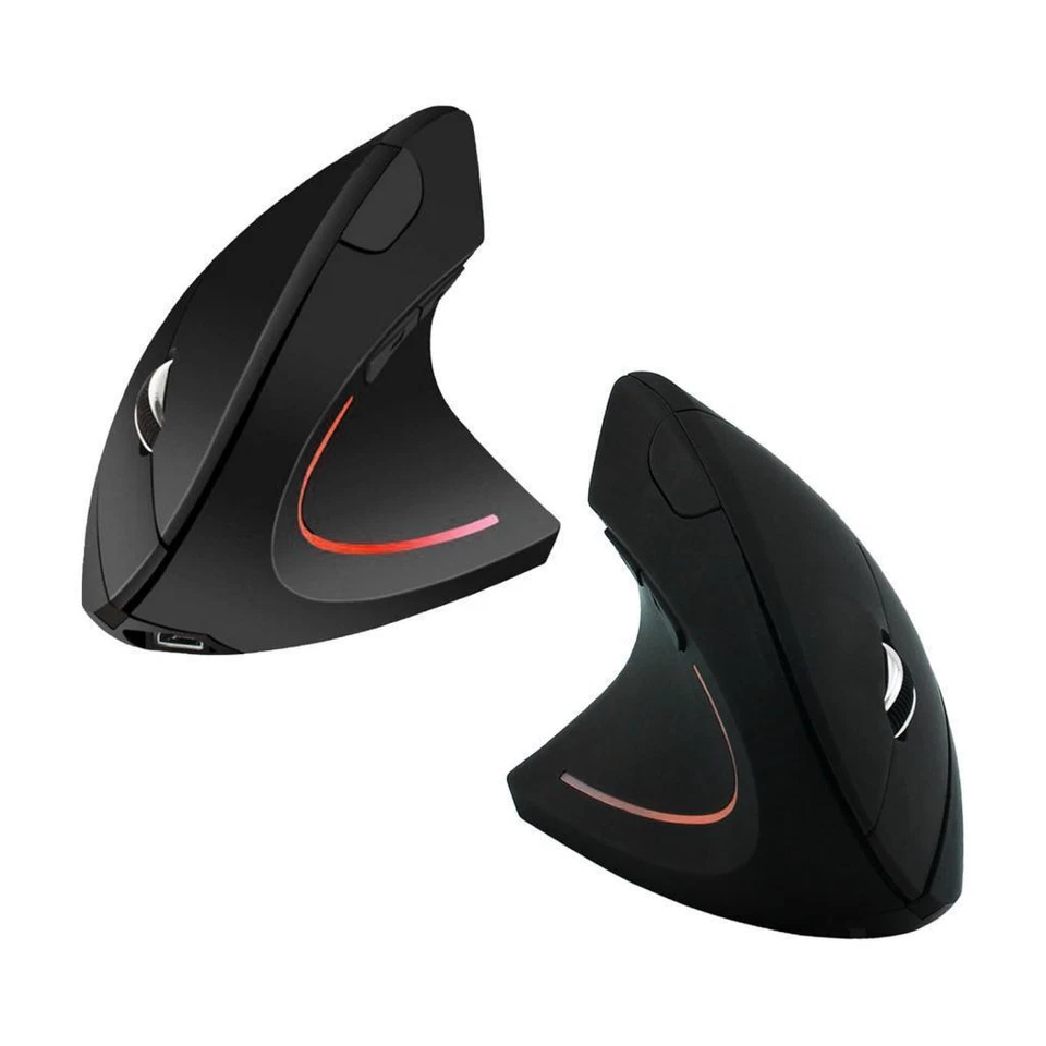 Vertical Wireless Mouse, Durable Ergonomic Mouse for Laptop, Computer, - Image 1 of 1