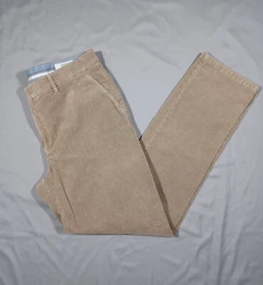 Williams & Kent Pants Mens 38x34 Brown Corduroy Manchester Relaxed Fit New - Image 1 of 4
