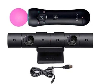 Pacchetto controller di movimento e fotocamera Sony PlayStation 4 PS4 VR PS Move - Immagine 1 di 3