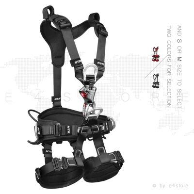 Rescue Rope Access Harness Climbing Rigging Confined Space Fall Arrest S M - Image 1 of 4