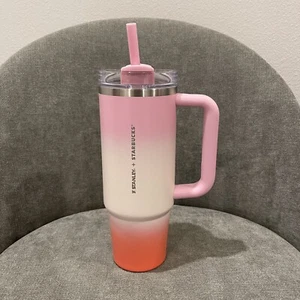 Starbucks STANLEY Rosa Gradiente Nuevo 2025 Apagador Copa Fría Edición Limitada - Imagen 1 de 7