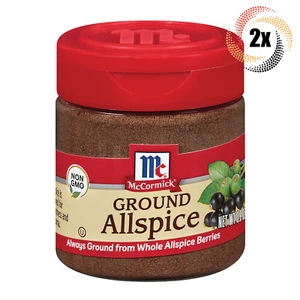 2x Shakers McCormick Ground Allspice Seasoning | .90oz | Whole Allspice Berries - Picture 1 of 2
