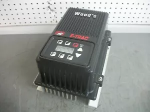 TB WOOD'S 2HP MICRO-INVERTER DRIVE XFC2002-0C 3KVA 230VOLT 7.5AMP 3PH - Picture 1 of 6