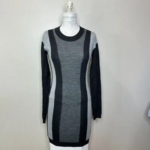 Susana Monaco Color Block Wool Blend Sweater Sheath Dress Women Small NWT - Picture 1 of 11