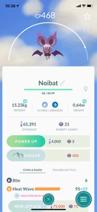 Pokemon TRADE - #714 - Noibat !! Safe, Cheap & Fast !! - Picture 1 of 1