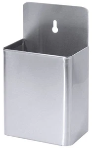 Crown Cork Wall Mounting Container, Stainless Steel 18/10, 23.5cm Height - Picture 1 of 1