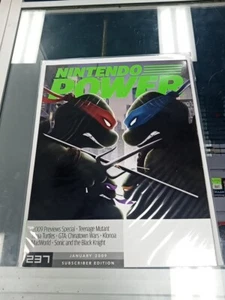 Nintendo Power 237 TMNT Preview cover w/ Pokemon stickers - Picture 1 of 5