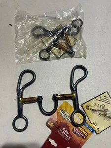 lot of 2 colorado saddlery bits 25-234 and 25-210 tear drop cheek and colt cor - Picture 1 of 4