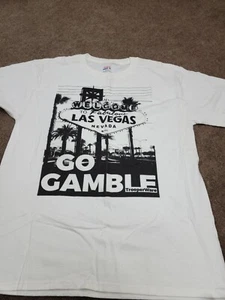 hanes beefy t-shirts vintage " Las Vegas " - Picture 1 of 3