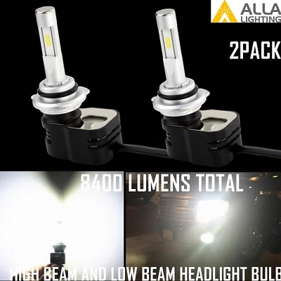 LED 9005 日间跑步灯泡|头灯灯泡,角度底座适合小空间 — 第 1/4 张图片