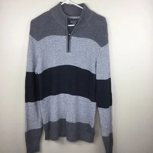 Suéter Pullover Informal Para Hombre Marca Method Manga Larga Talla S Cuarto Cremallera - Imagen 1 de 8